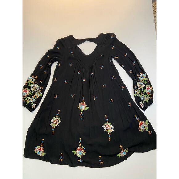 Free People Oxford Embroidered Mini Dress size small - Picture 6 of 9